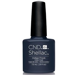 CND SHELLAC Gel polish - indigo frock